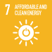 SDG 7 – affordable and clean energy